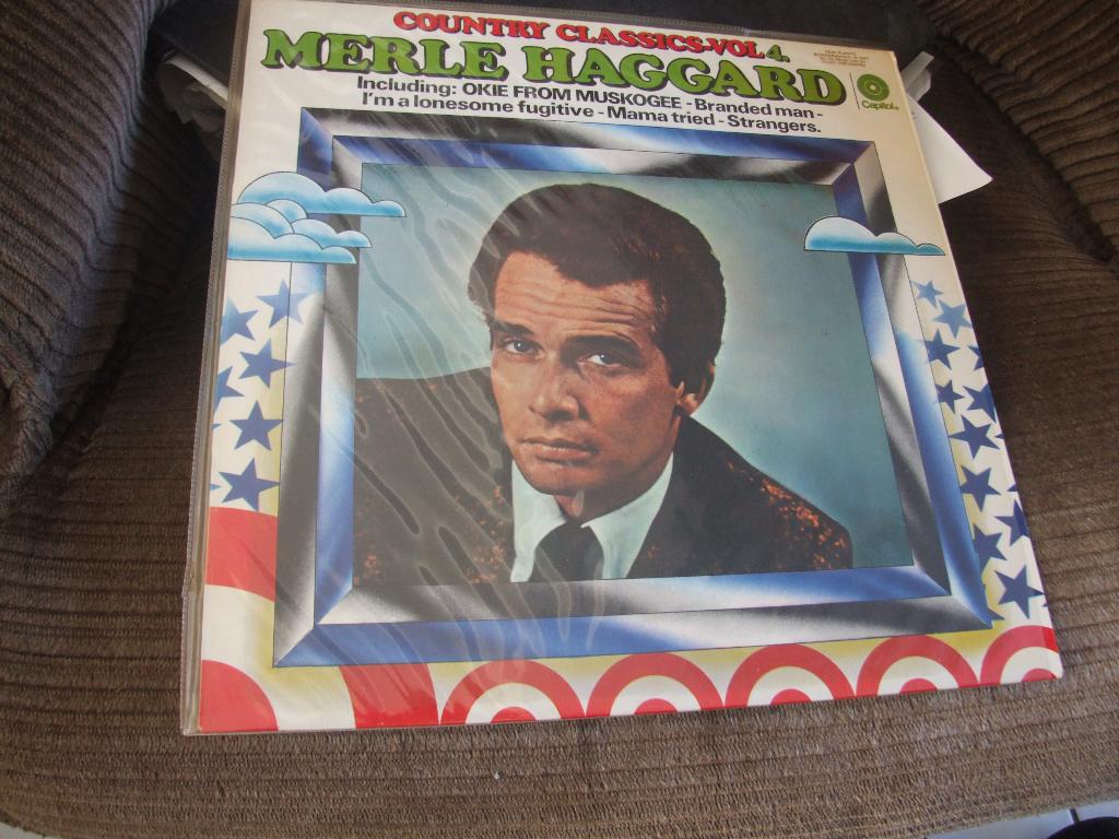 merle haggard, Cd's en Dvd's, Ophalen of Verzenden, Zo goed als nieuw, 12 inch