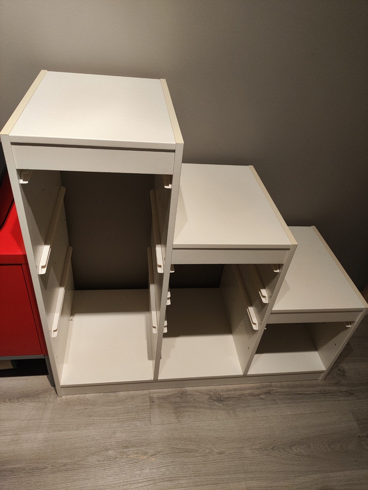 IKEA TROFAST wit - zonder bakken, Ophalen, Gebruikt