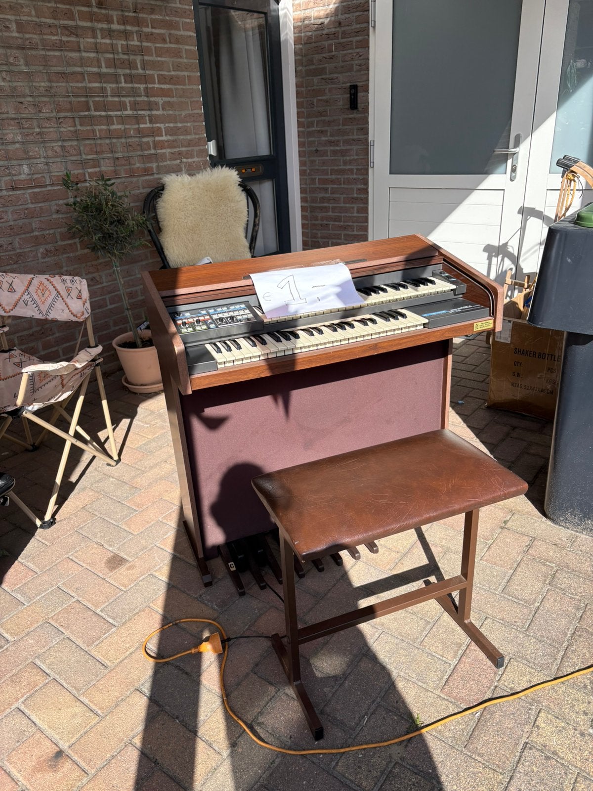Werkend orgeltje, Ophalen, Gebruikt, 2 klavieren, Orgel