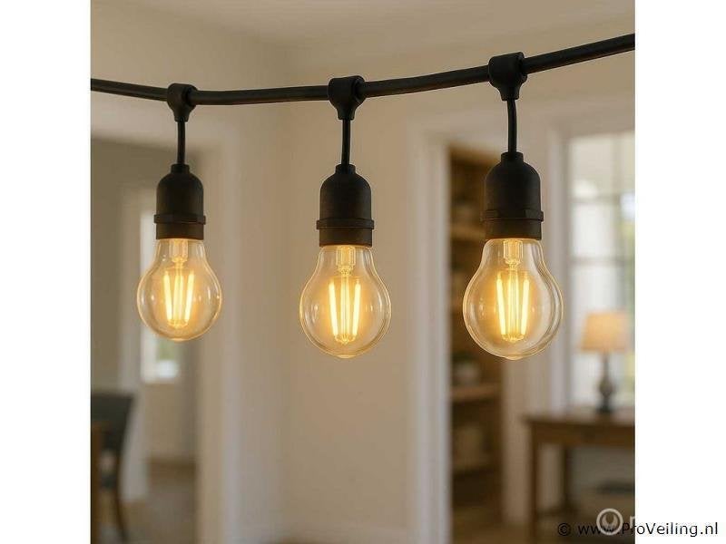 Online Veiling: 50 x Filament LED Ball Lamp 4W – 2700K Wa..., Nieuw
