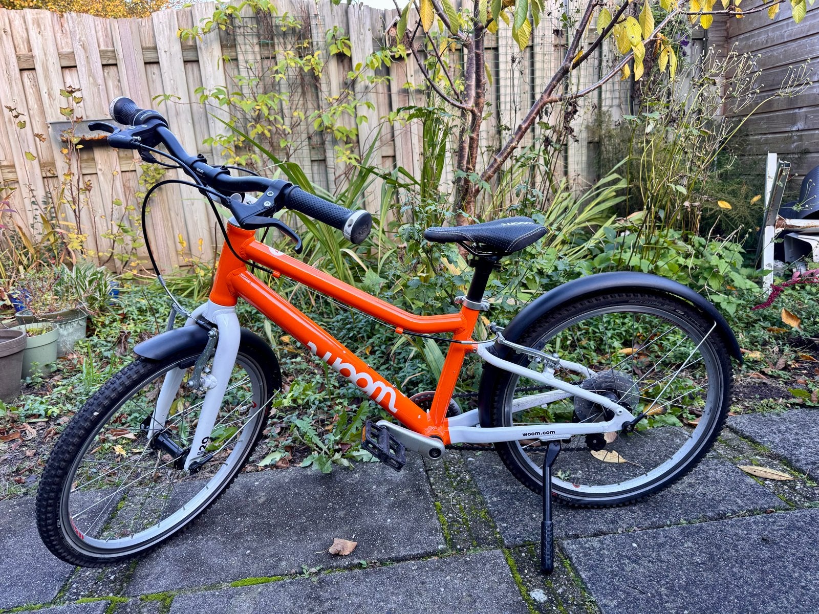 Woom 4 Original Kinderfiets - Oranje (2025), Ophalen, Gebruikt, Velgrem, 20 inch of meer
