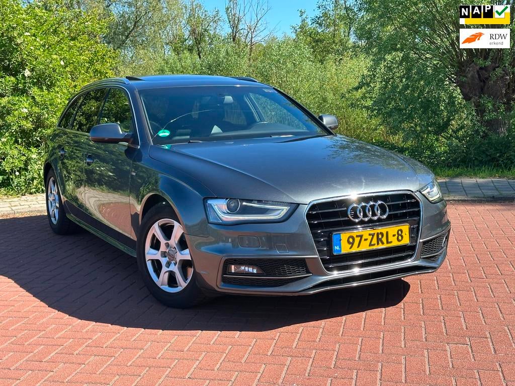 Audi A4 Avant 1.8 TFSI S-Line Edition Nap/Automaat/Pano/Leer, Euro 5, Gebruikt, 4 cilinders, 1505 kg