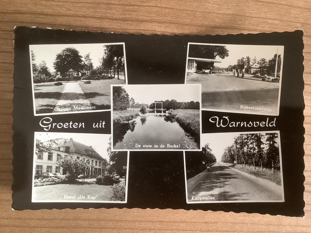 ansichtkaart Warnsveld, Ophalen of Verzenden, Gelopen