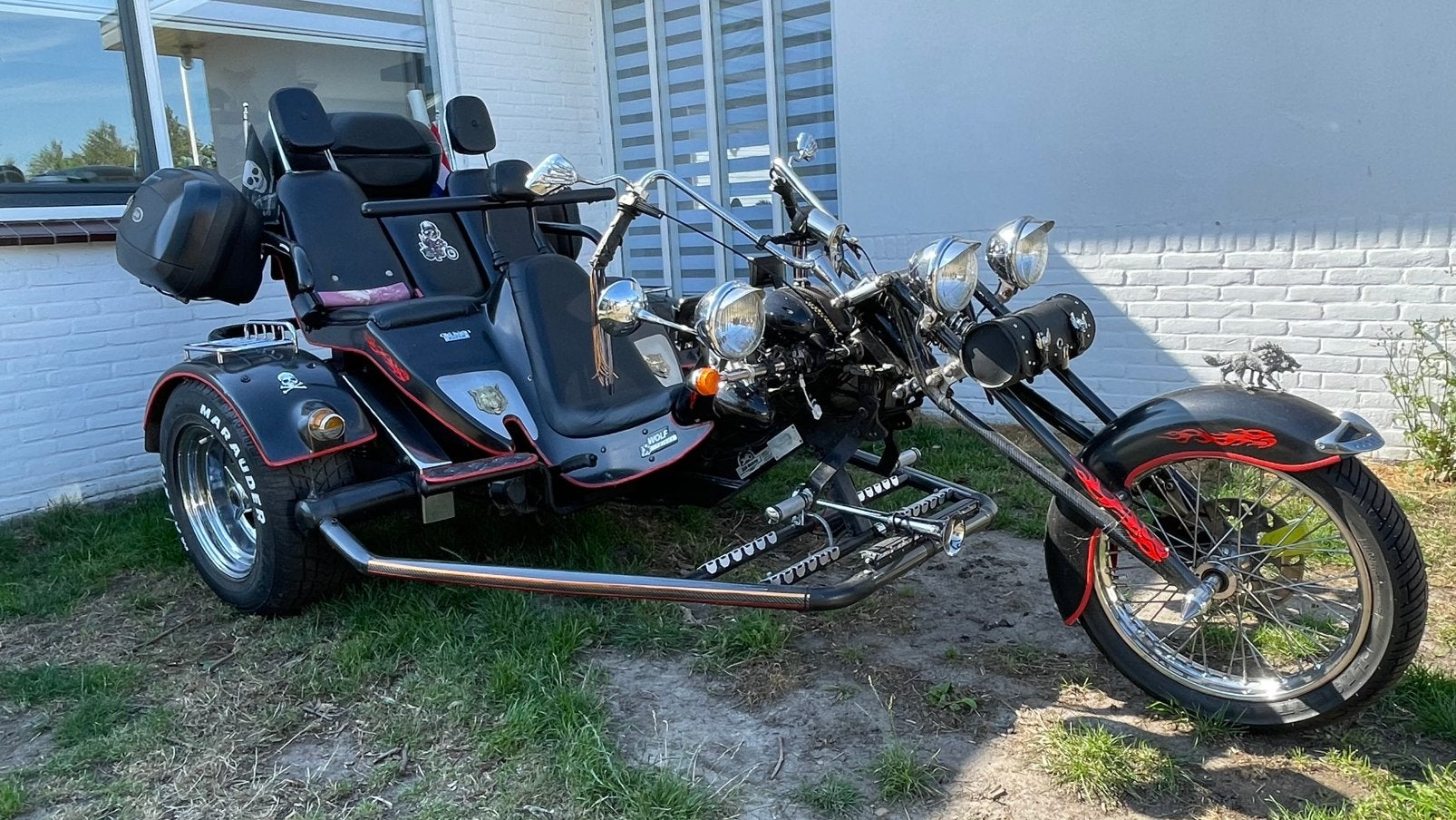 Trike wolf familytrike, 4 cilinders, Meer dan 35 kW, 1200 cc