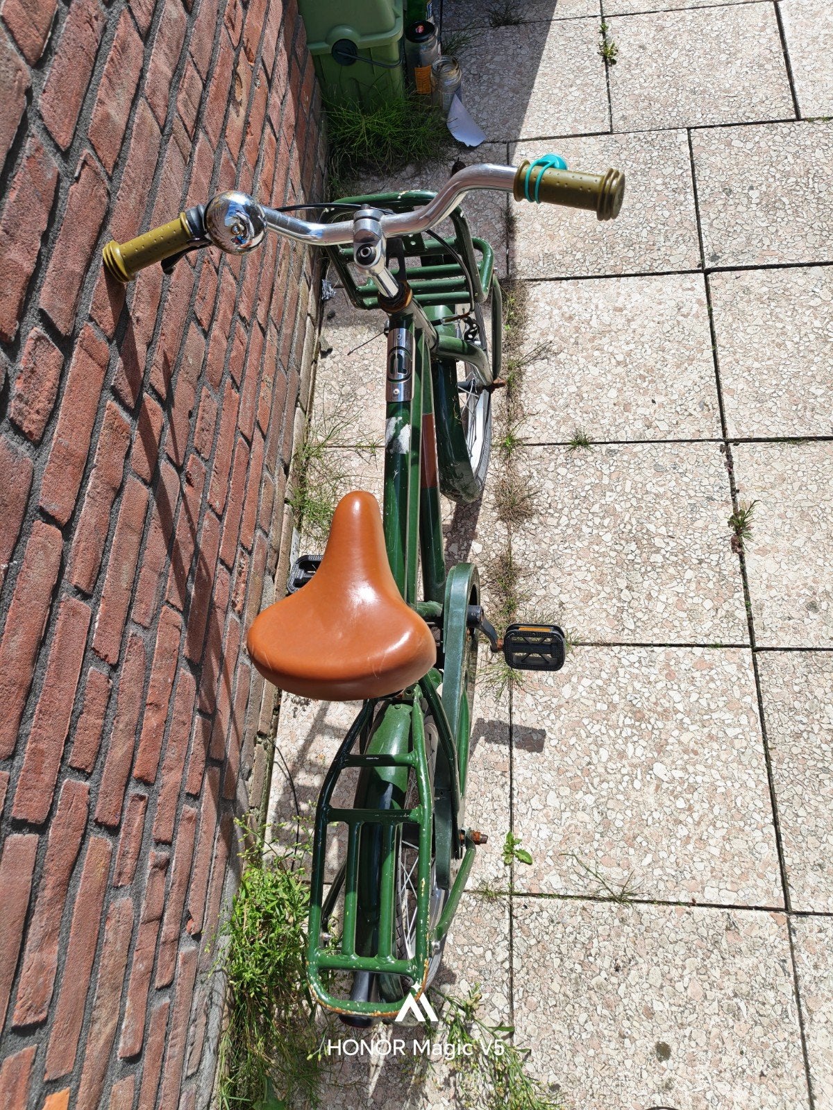 Popal kinderfiets 16 inch - Groen, Ophalen, Terugtraprem, Popal, 16 tot 20 inch