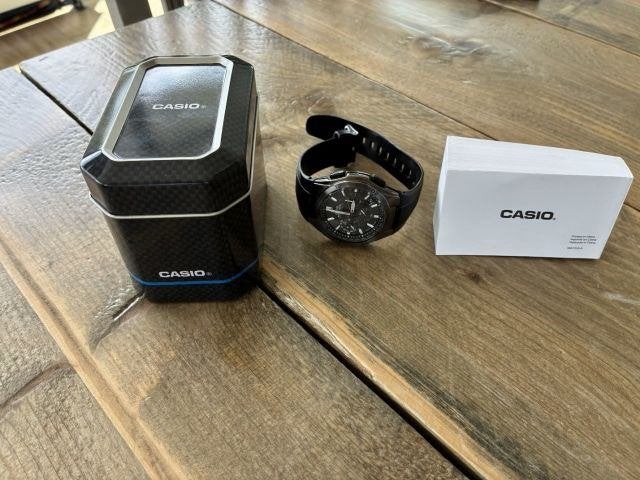 Casio Waveceptor 5174 WVQ-M410, Sieraden, Tassen en Uiterlijk, Ophalen, Casio, Kunststof, Polshorloge