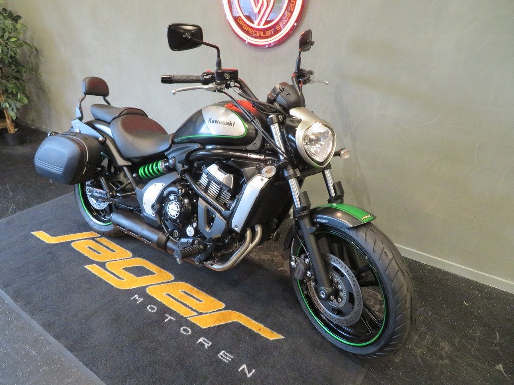 Kawasaki Vulcan 650 S PERFECT! TASSEN, Chopper, Bedrijf, 650 cc