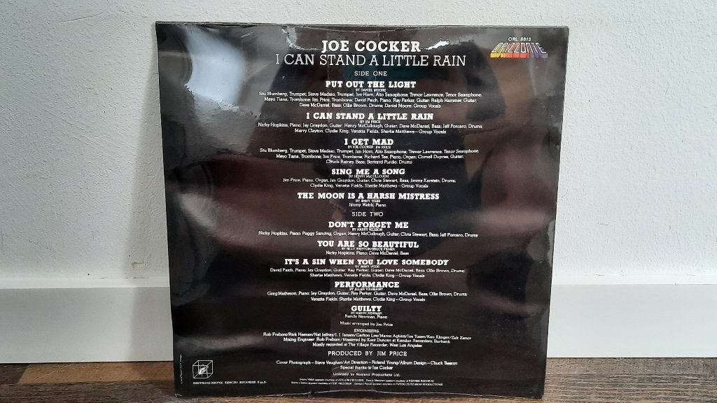 Foto 3 van Joe Cocker – I Can Stand A Little Rain LP Plaat, Nieuw