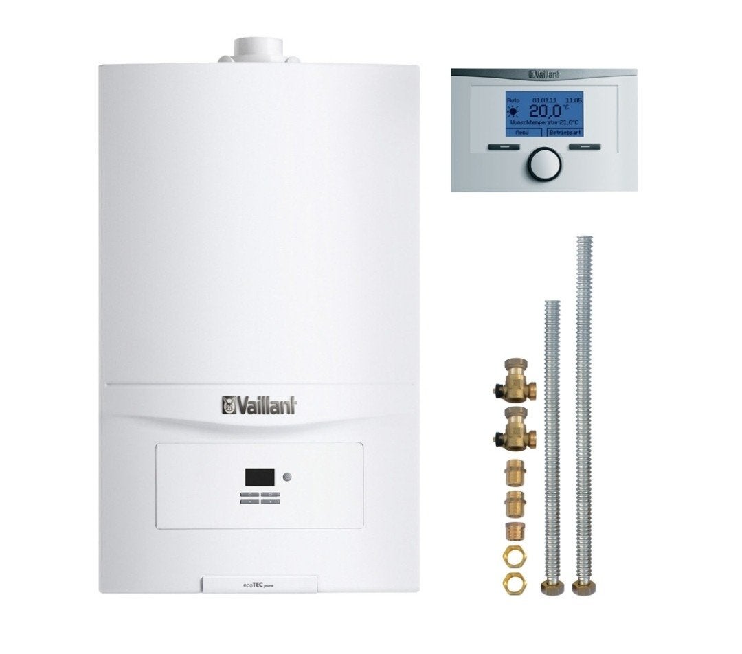 CV ketel Vaillant ecoTEC pure VC 146/7-2, Brennwerttherme, 1, Ophalen, 30 tot 80 cm, Cv-ketel of Combi-ketel, Nieuw