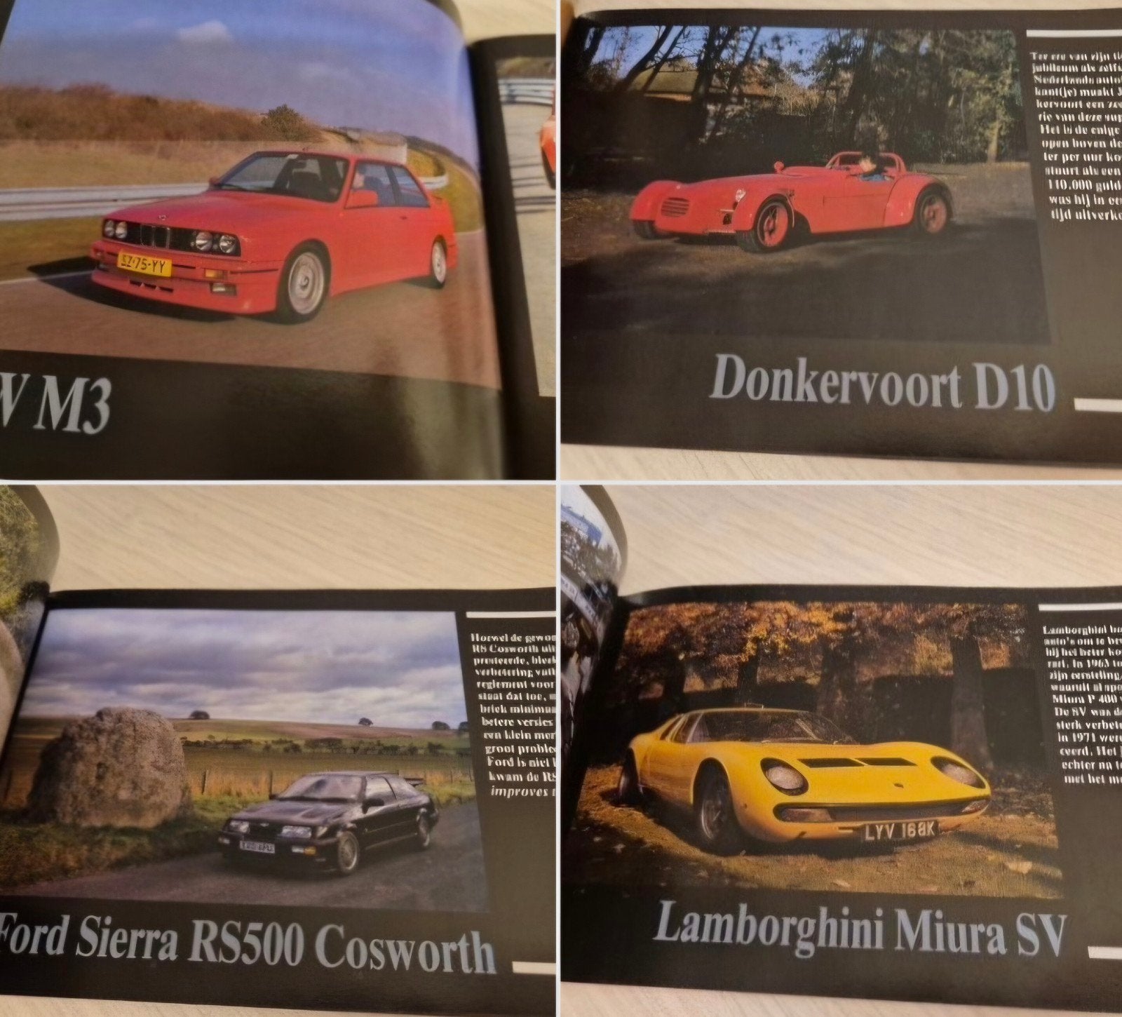 1989 BMW e30 m3 m1 Donkervoort D10 Lamborghini Miura Porsche, Ophalen of Verzenden, Zo goed als nieuw, BMW