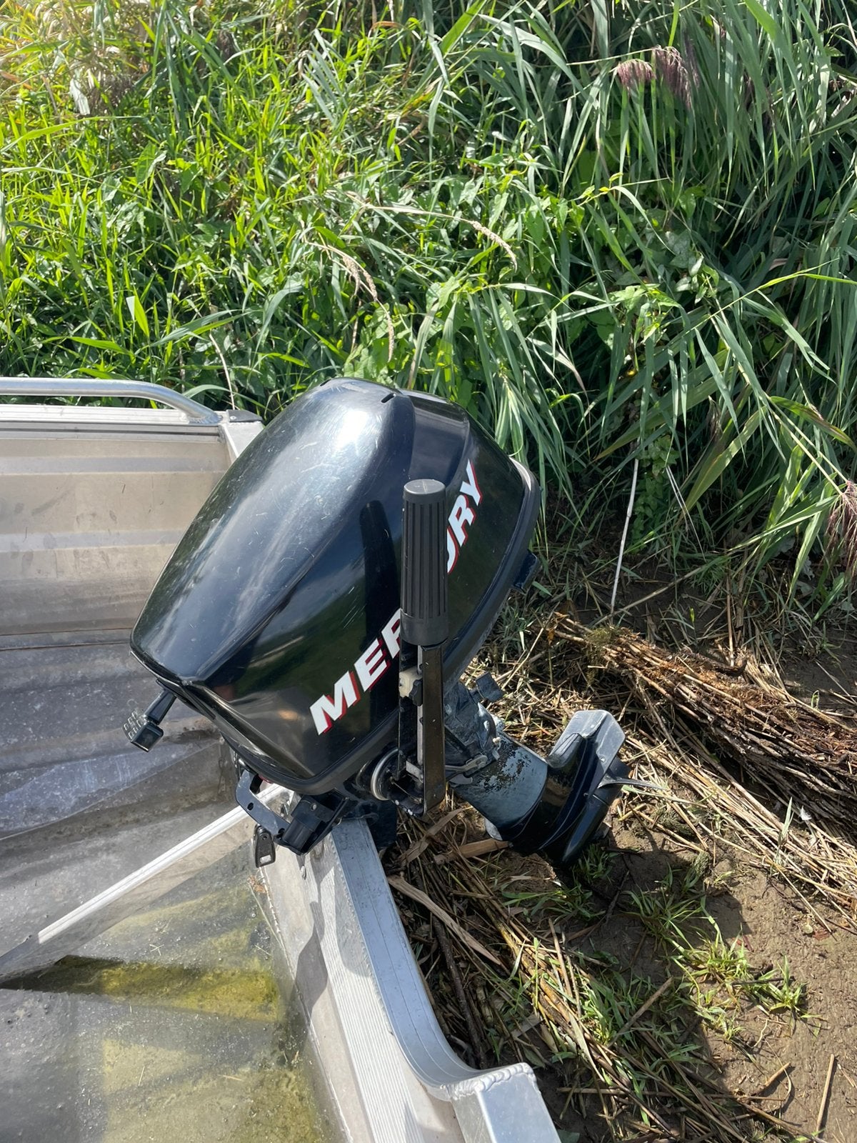 Mercury 6pk 4 takt, Ophalen, Zo goed als nieuw, Motor en Techniek, Motorboot