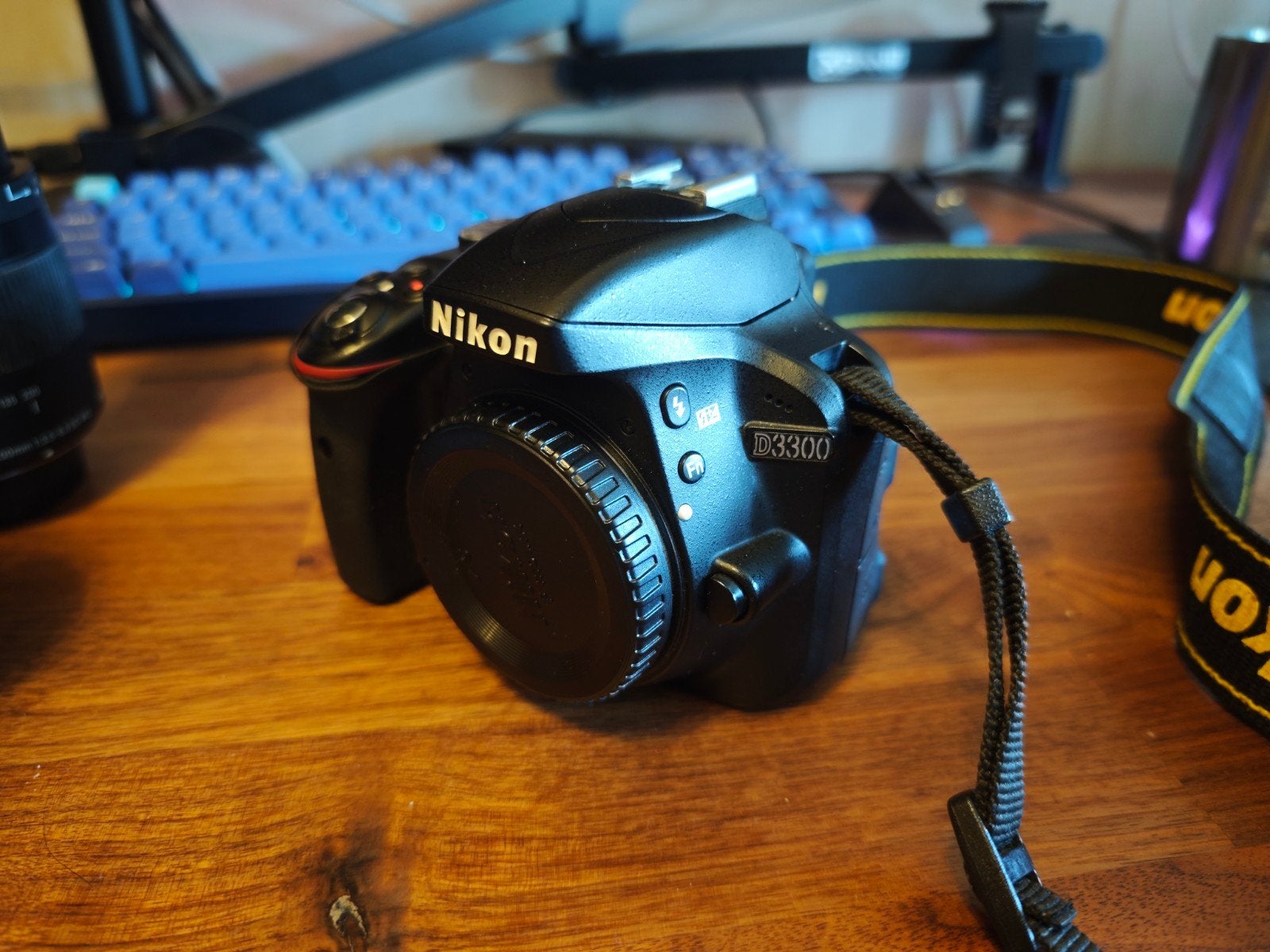 Nikon D3300 + 2 lenzen, Audio, Tv en Foto, Fotocamera's Digitaal, Ophalen, Spiegelreflex, Geheugenkaart, Ingebouwde flitser