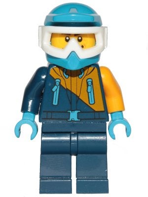 LEGO City cty0904 Arctic Snowmobile Driver, Lego, Ophalen of Verzenden, Minifiguur, City