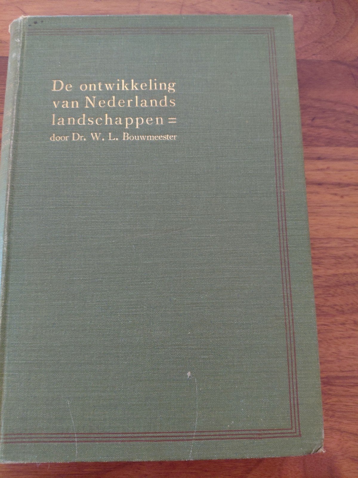 de ontwikkeling van Nederlands landschappen, Ophalen of Verzenden, Gelezen