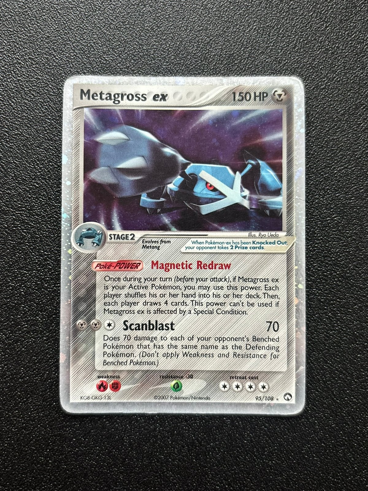 Metagross ex 95 Power Keepers (Played), Hobby en Vrije tijd, Ophalen of Verzenden, Zo goed als nieuw