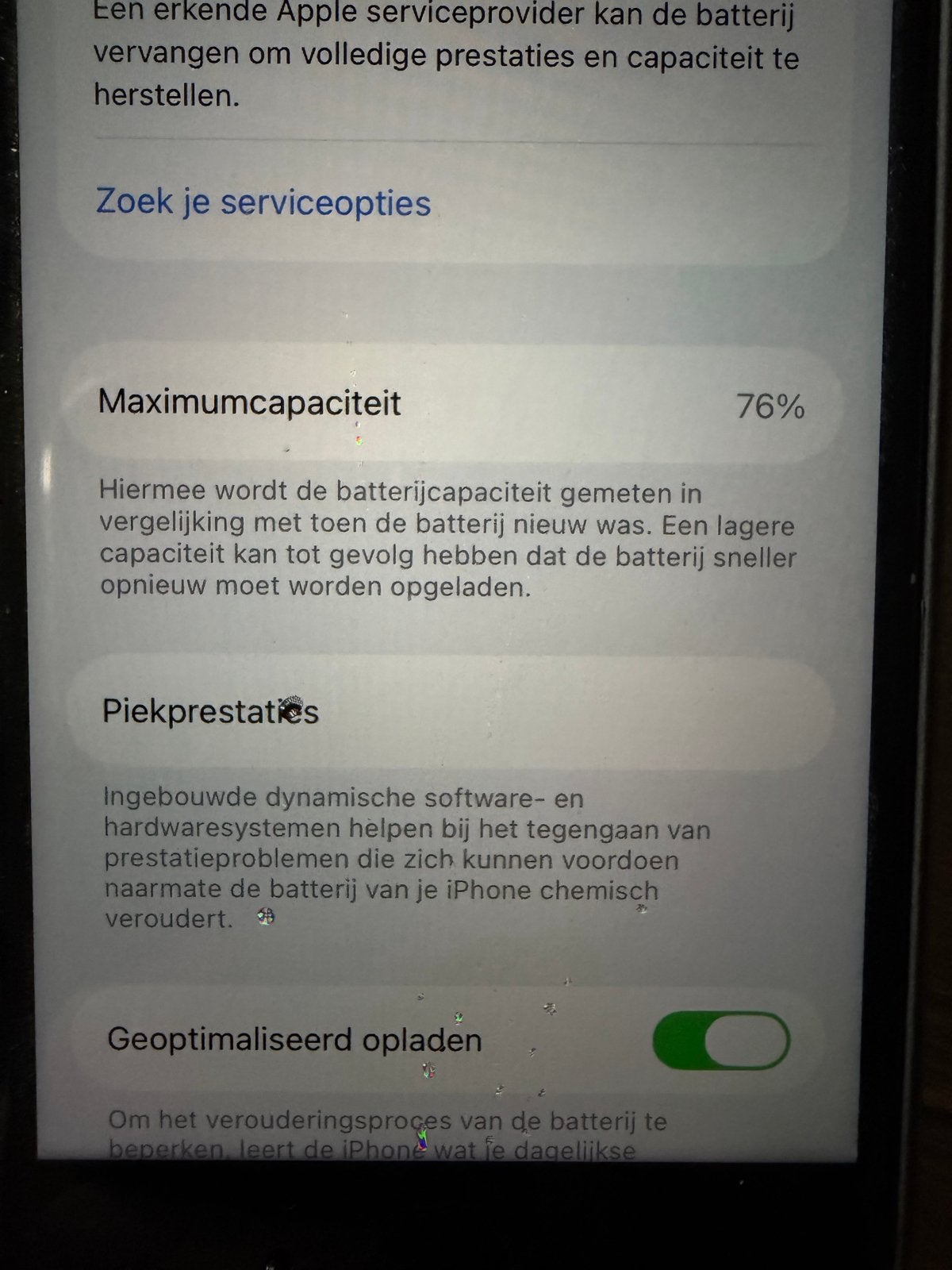 iPhone SE (2020) Zwart - 76% batterijconditie, Ophalen of Verzenden, Gebruikt, Zwart, IPhone SE (2020)