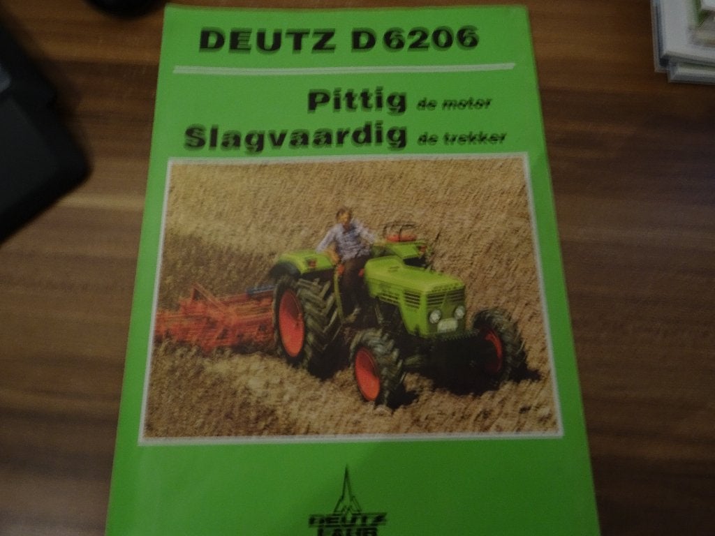 Deutz D6206 Folder, Ophalen of Verzenden, Nieuw, Folder