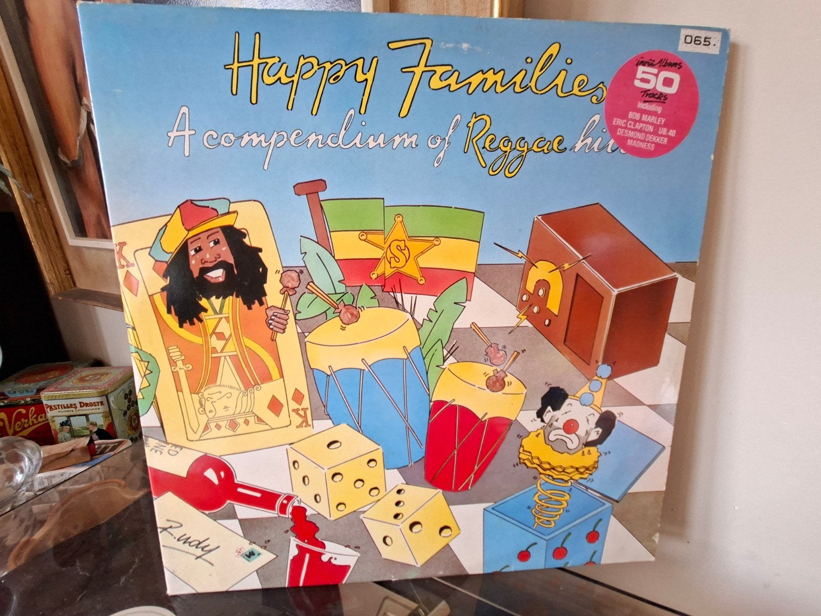 Vintage vinyl LP Reggae Happy Families dubbel lp, Cd's en Dvd's, Ophalen of Verzenden, Gebruikt, LP