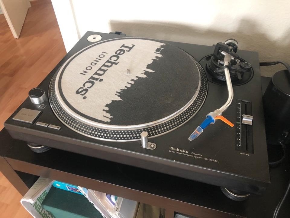 Technics SL-1210MK2 Platenspeler, Pitch-regelaar, Ophalen of Verzenden, Zo goed als nieuw, Platenspeler