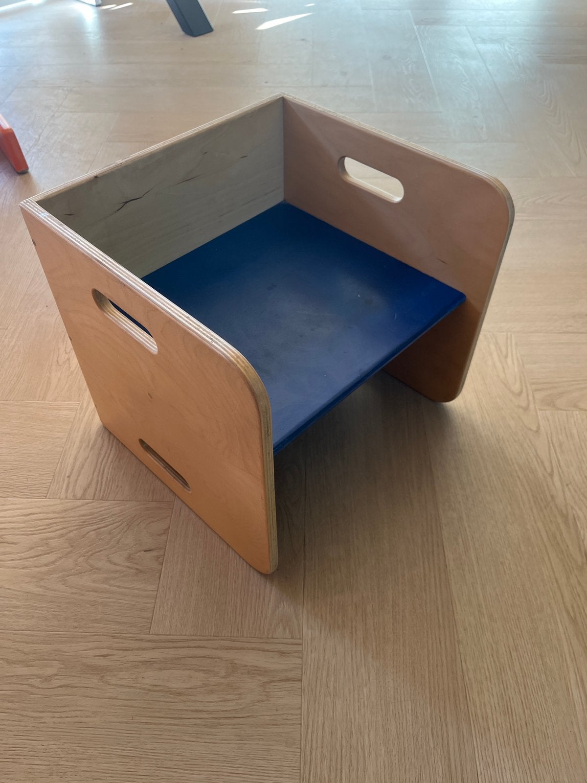Van Dijk Toys Kubusstoel - Houten Kinderstoel/Tafeltje, Ophalen of Verzenden, Gebruikt, Stoel