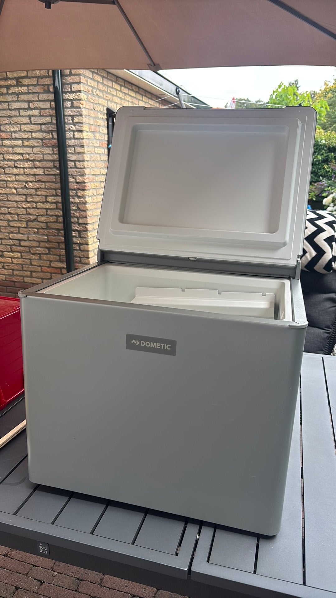 Dometic koelbox ( 12v/gas/220), Ophalen, Gebruikt