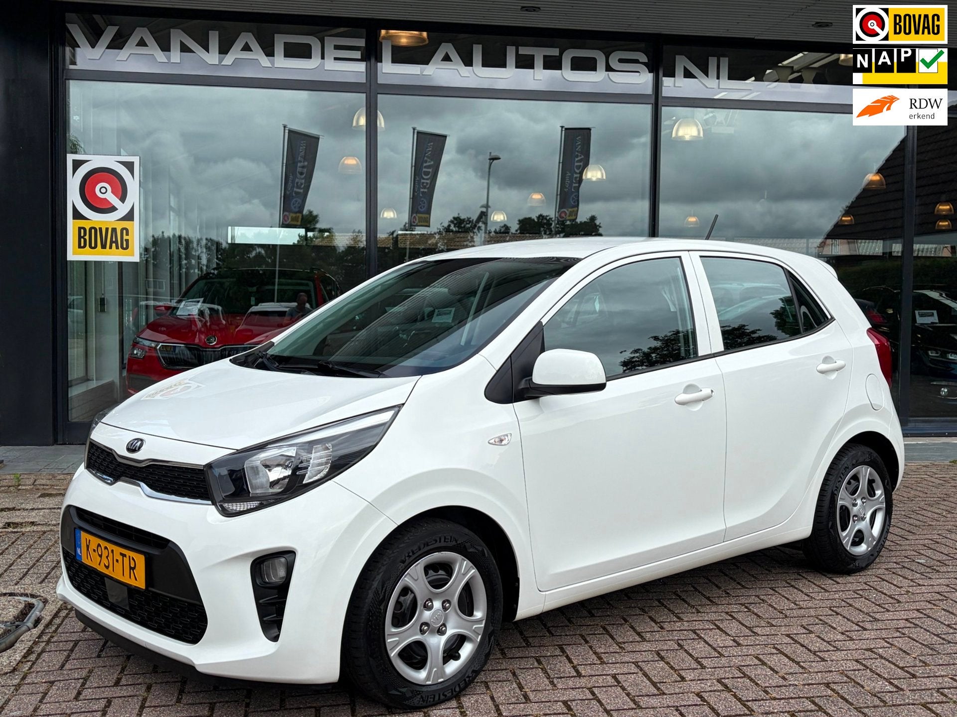 Kia Picanto 1.0 ComfortLine 1e Eig! Airco Cruise DAB Audio N, Auto's, Kia, Bedrijf, Te koop, Picanto, ABS, Airbags, Airconditioning