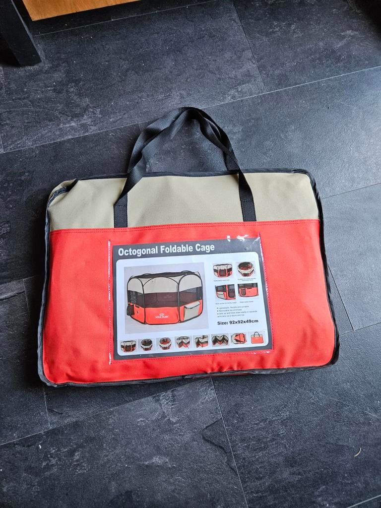 Nieuwe opvouwbare puppyren, Ophalen, Nieuw, 30 cm of meer