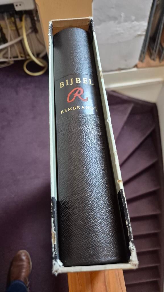 Rembrandt Bijbel in nette staat, Antiek en Kunst, Antiek | Boeken en Bijbels, Ophalen of Verzenden