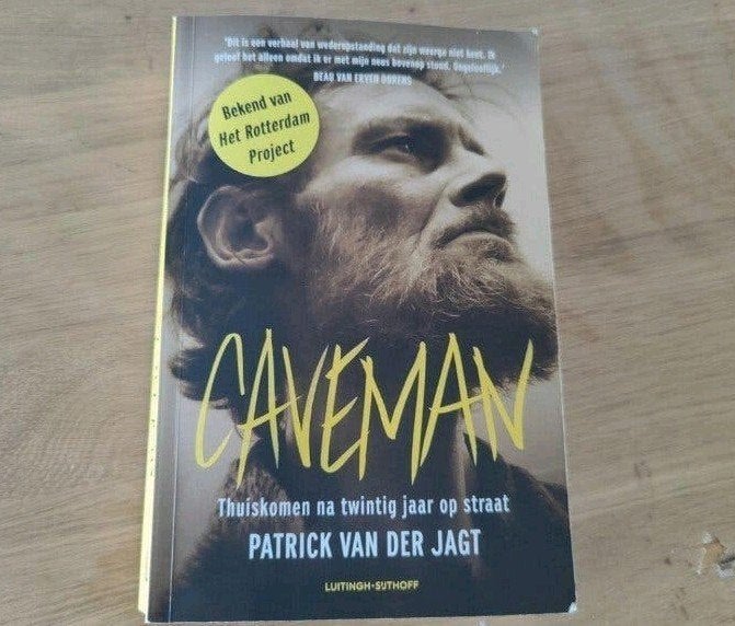 Caveman - Patrick van der Jagt (Gesigneerd), Ophalen of Verzenden