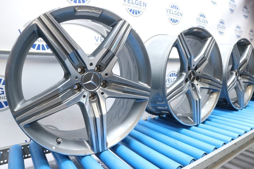 20 inch Mercedes E-klasse S-klasse CL-klasse AMG velgen, Gebruikt, Velg(en), Ophalen of Verzenden, Nvt
