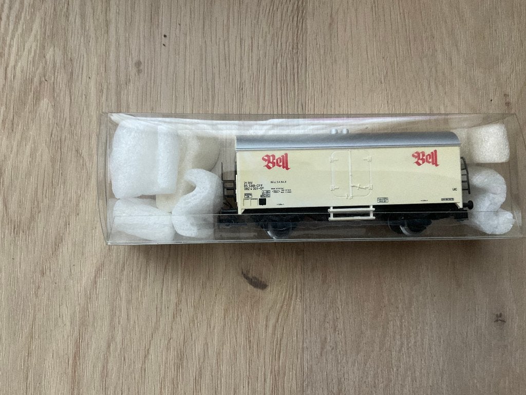 Märklin 4535 h0 kühlwagen der sbb, Ophalen, Wisselstroom, Wagon, Zo goed als nieuw