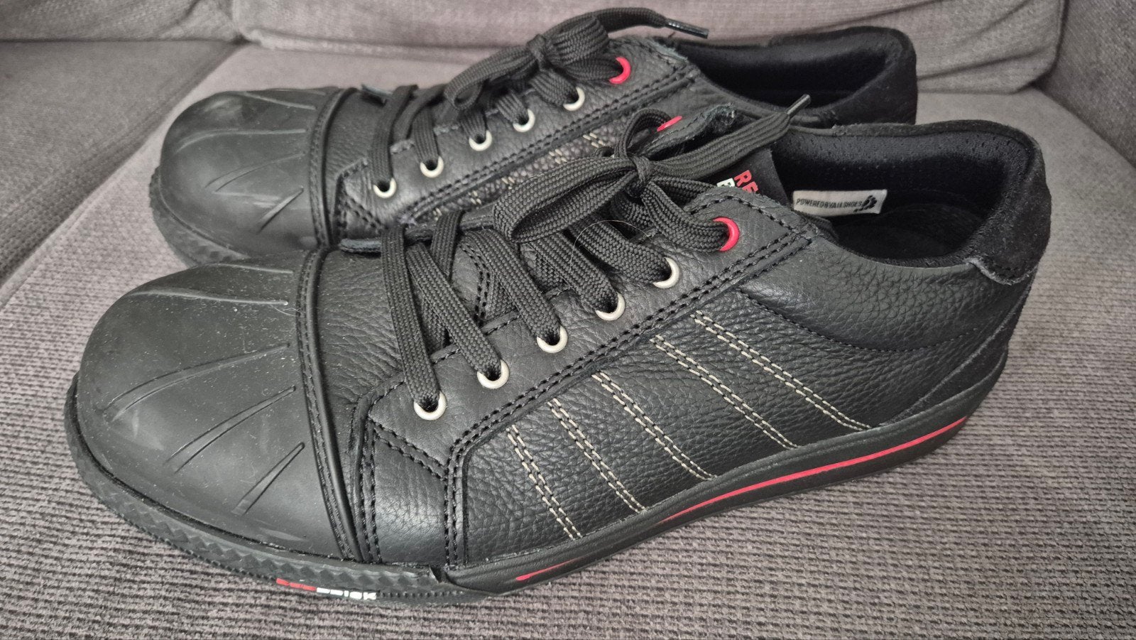 Red Brick Onyx S3 SRC werkschoenen maat 45, Ophalen, Zwart, Red Brick, Zo goed als nieuw