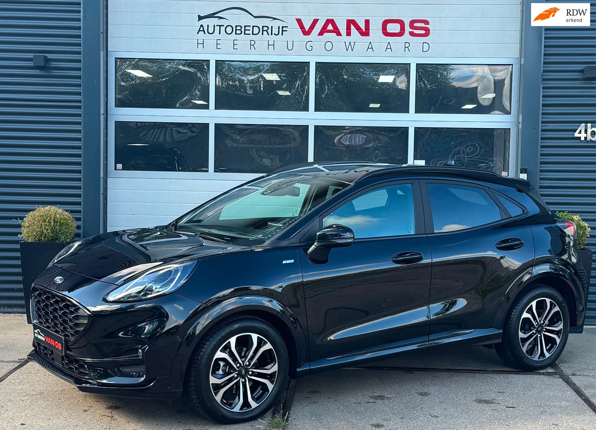 Ford PUMA 1.0 EcoBoost Hybrid l ST line l 155 PK l ACC l Cam, Dealer onderhouden, Overige carrosserieën, Zwart, 665 kg