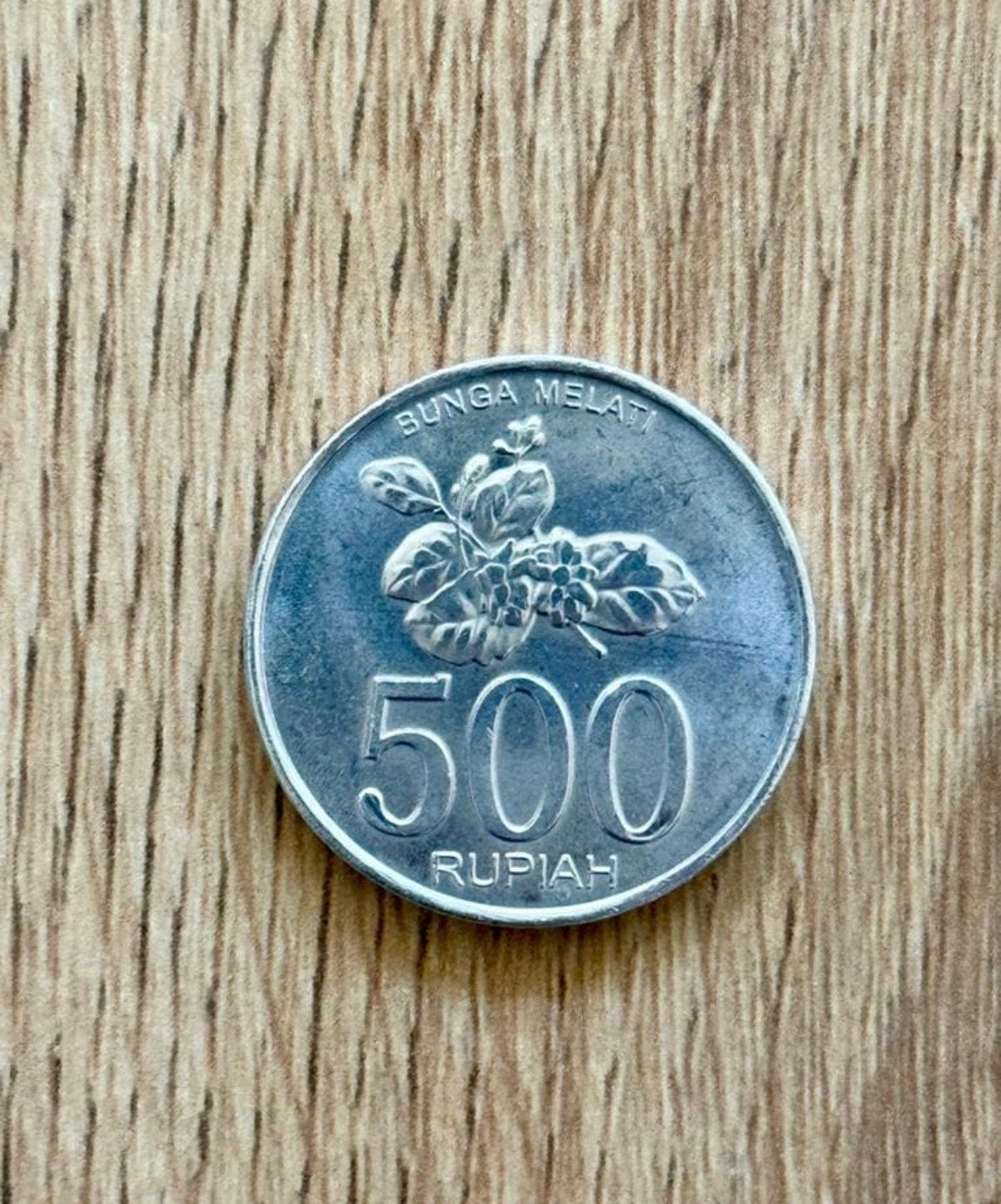Rupiah 500 Munt Indonesie 2001, Postzegels en Munten, Ophalen of Verzenden, Losse munt