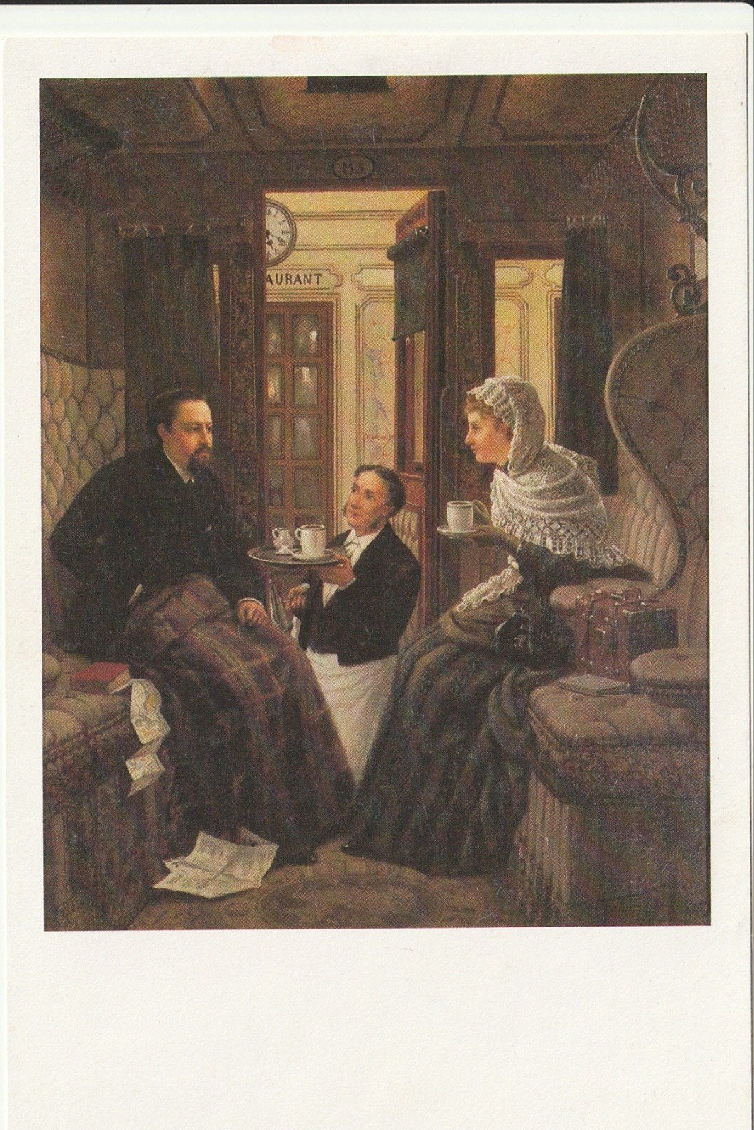 DE HUWELIJKSREIS 1885 C. CAP COLL. SPOORWEGMUSEUM UTRECHT, Ophalen of Verzenden, Ongelopen, Utrecht