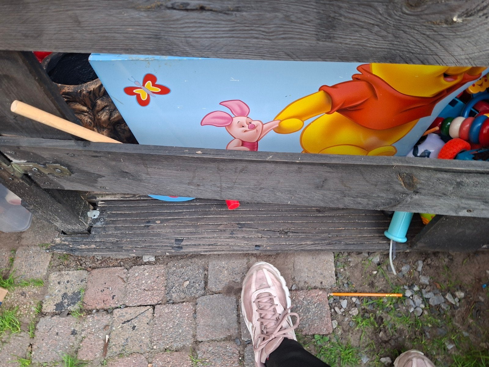 Winnie de Poeh speelgoedkist/opbergkist, Kinderen en Baby's, Ophalen of Verzenden, Gebruikt, Jongen of Meisje