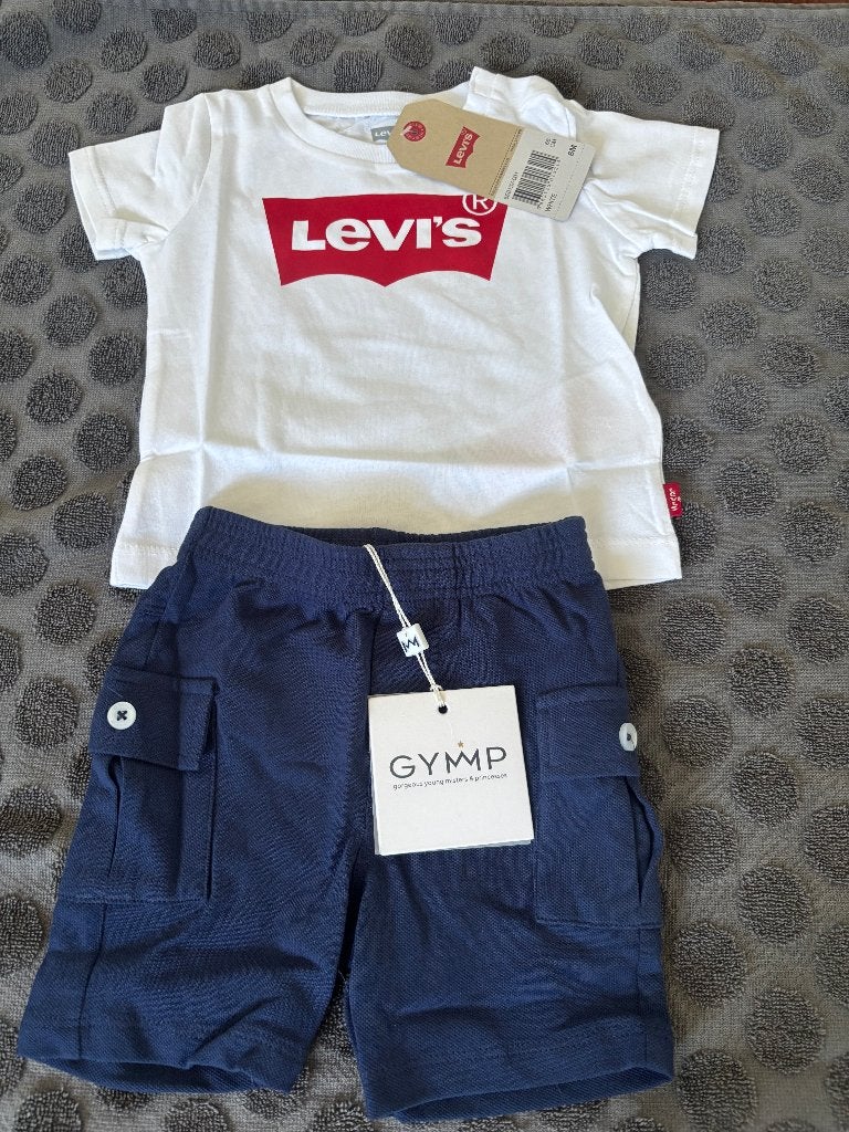 Levi's & Gymp setje-maat 68 (advr 15), Nieuw, Ophalen of Verzenden, Setje, Levis