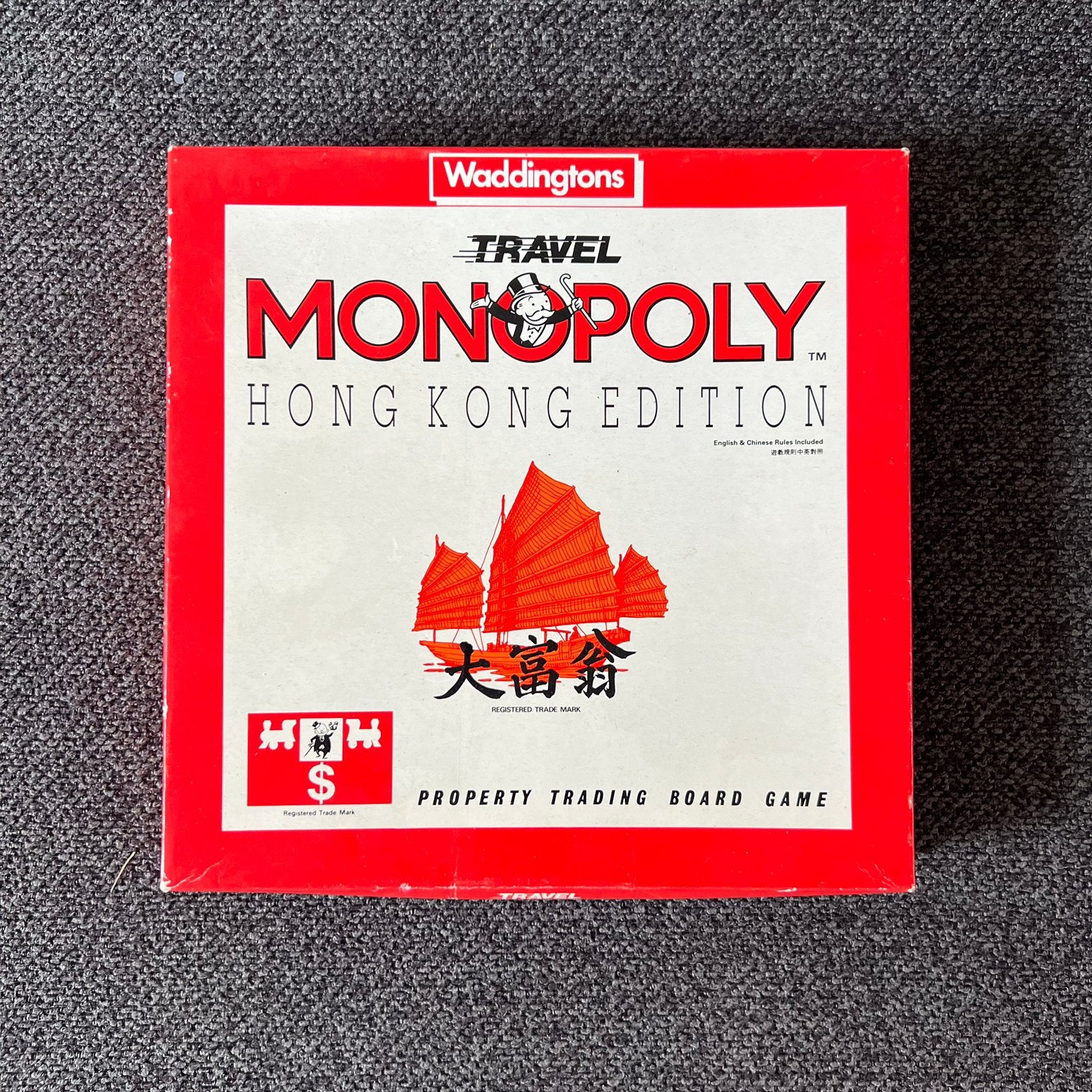 Monopoly Travel Hong Kong Edition, Drie of vier spelers, Ophalen of Verzenden, Zo goed als nieuw, Reisspel
