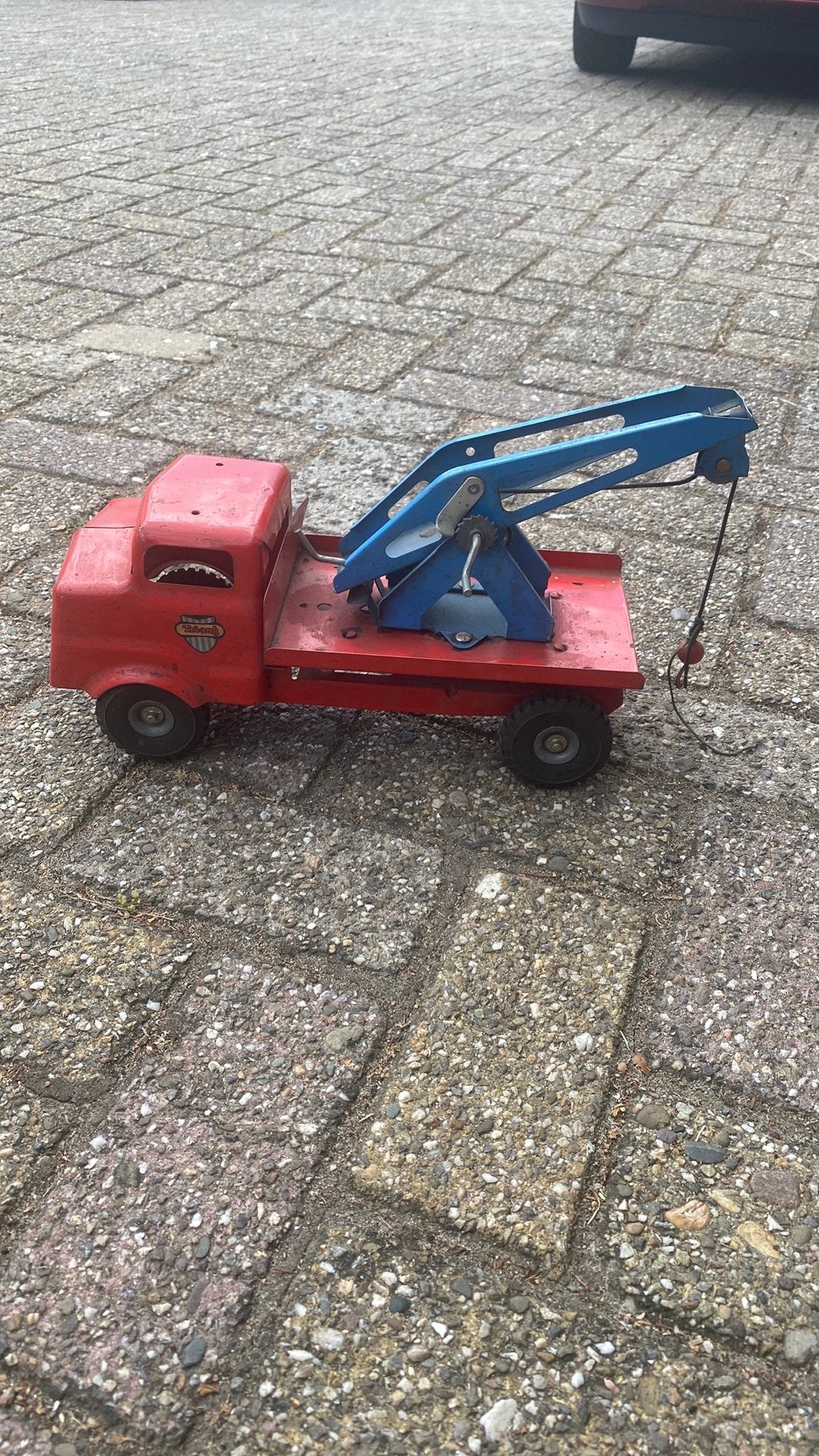 Tonca tri ang takel wagen, Ophalen
