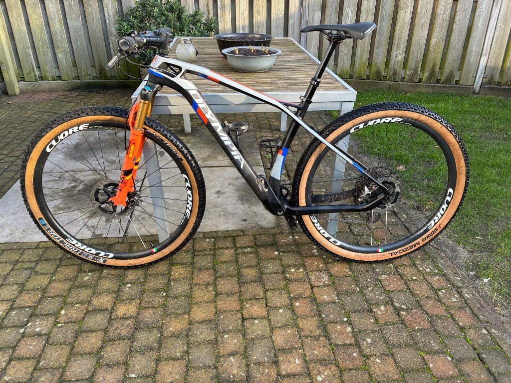 Olympia F1 Race XX1E AXS 2020, Fietsen en Brommers, Fietsen | Mountainbikes en ATB, Gebruikt, Hardtail, 45 tot 49 cm, Schijfrem