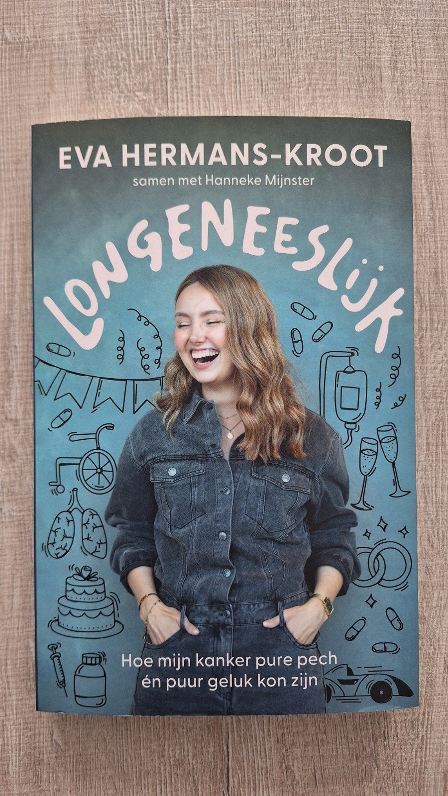 Eva Hermans-Kroot - Longeneeslijk, Ophalen of Verzenden, Zo goed als nieuw, Eva Hermans-Kroot; Hanneke Mijnster