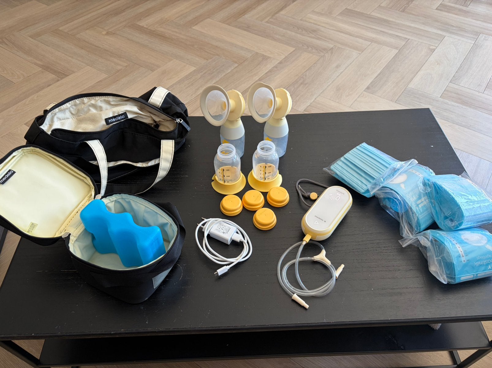Medela freestyle flex borstkolf, Ophalen, Medela, Borstkolf, Inclusief tas