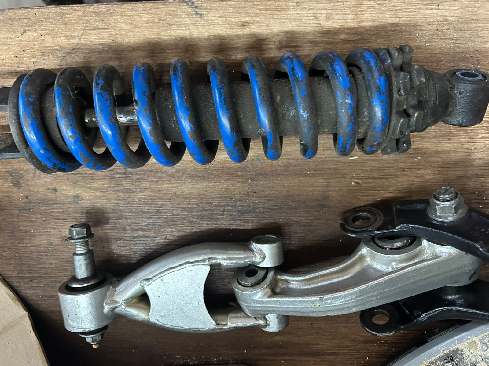 Swingarm bus Suzuki TS50X - Origineel onderdeel, Ophalen of Verzenden, Gebruikt