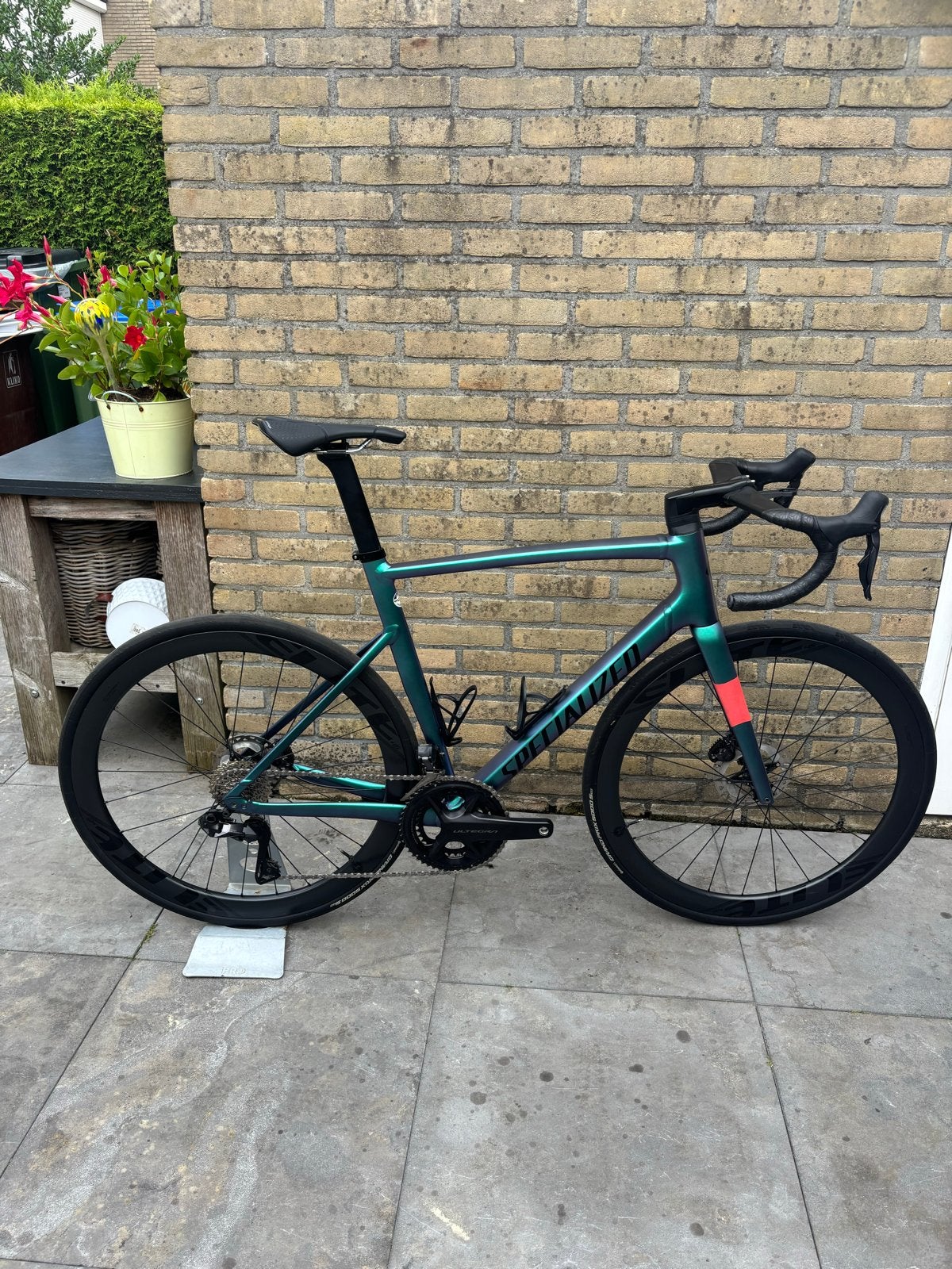 Specialized Allez Sprint Disc – maat 58 – Ultegra Di2, 28 inch, Heren, Aluminium, Zo goed als nieuw