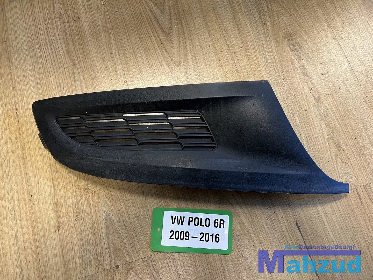 VW POLO 6R Voorbumper bumper rooster rechts 2009-2016, Gebruikt, Volkswagen, Volkswagen AG, Bumper