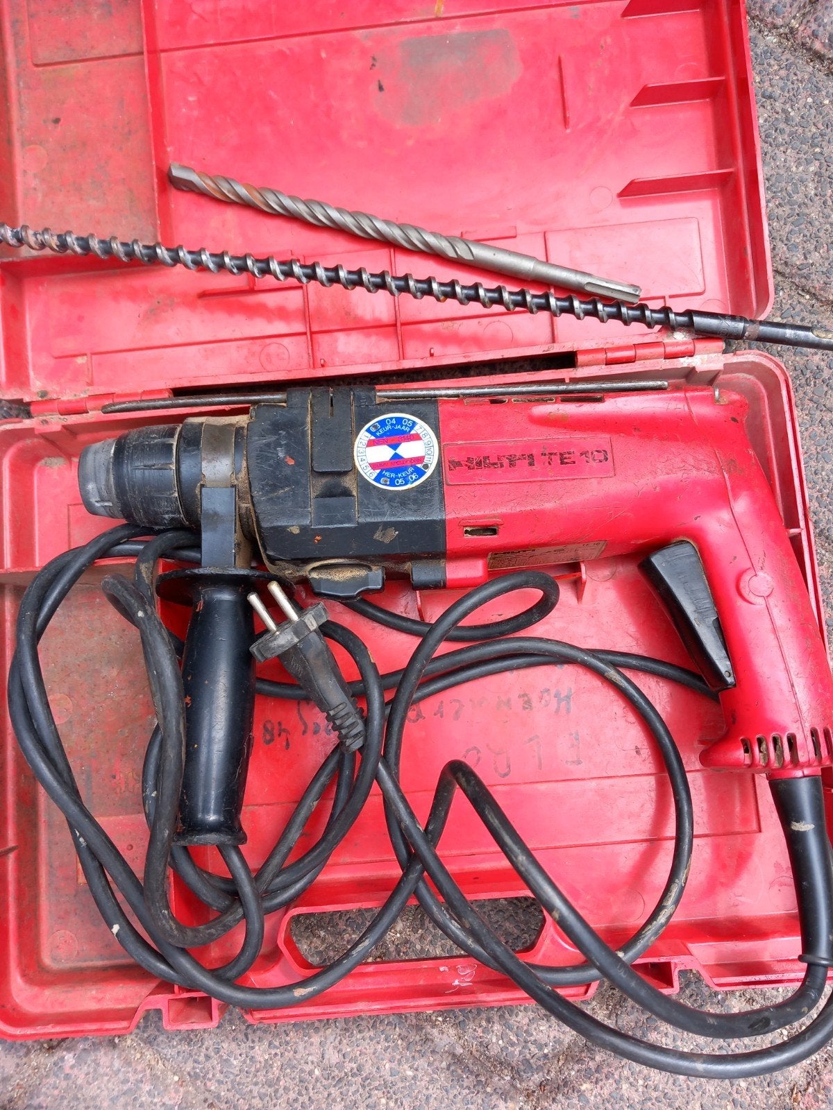 Hilti boormachine, Ophalen, Gebruikt, Boormachine