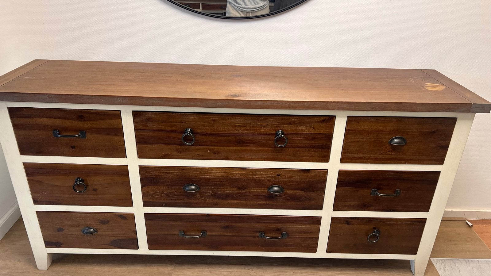 Complete set: Eettafel, salontafel, dressoir, tv meubel, Huis en Inrichting, Gebruikt, 150 tot 200 cm, Ophalen of Verzenden, Minder dan 100 cm