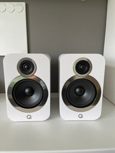 Q Acoustics 3030i, Audio, Tv en Foto, Zo goed als nieuw, 60 tot 120 watt, Boekenplank luidspreker, Ophalen
