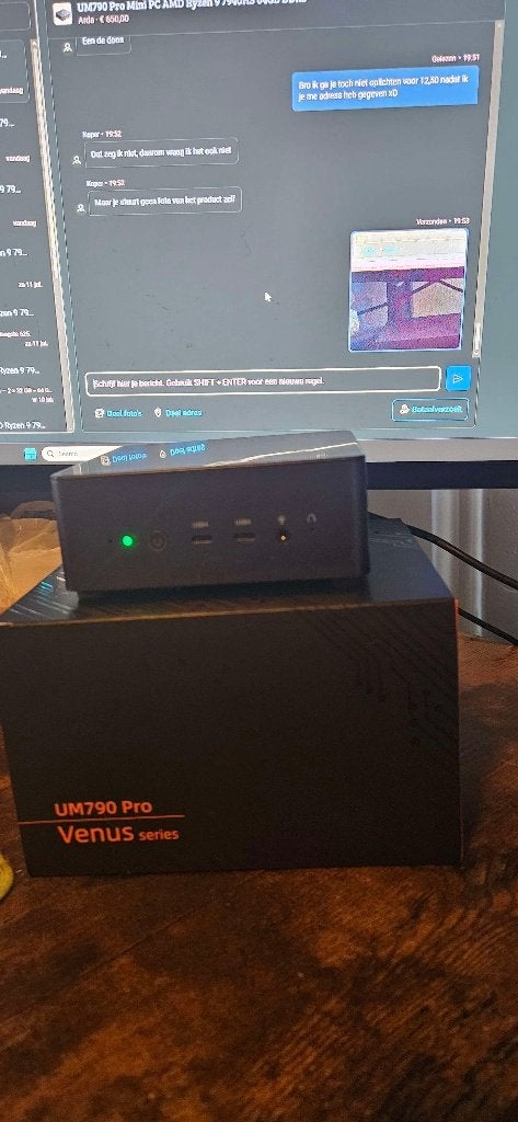 UM790 Pro Mini PC AMD Ryzen 9 7940HS 64GB DDR5, 64 GB of meer, Ophalen of Verzenden, Zo goed als nieuw, AMD Ryzen 9