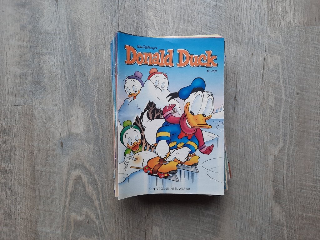 Donald Duck jaargang 2011, Gelezen, Complete serie of reeks, Ophalen of Verzenden, Donald Duck